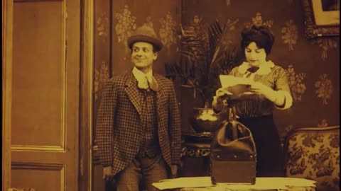 UN PENSION DE FAMILLE MODÈLE (France-1912) NEW English subtitles.