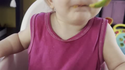 Dinner Time: Mommy Feeding Baby Kayla With a Spoon 🥄🍽️