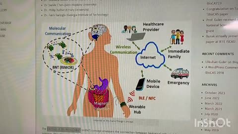 Sabrina Wallace Explains How They Are Using Your Body As A Computer Network– “Future of Medicine”