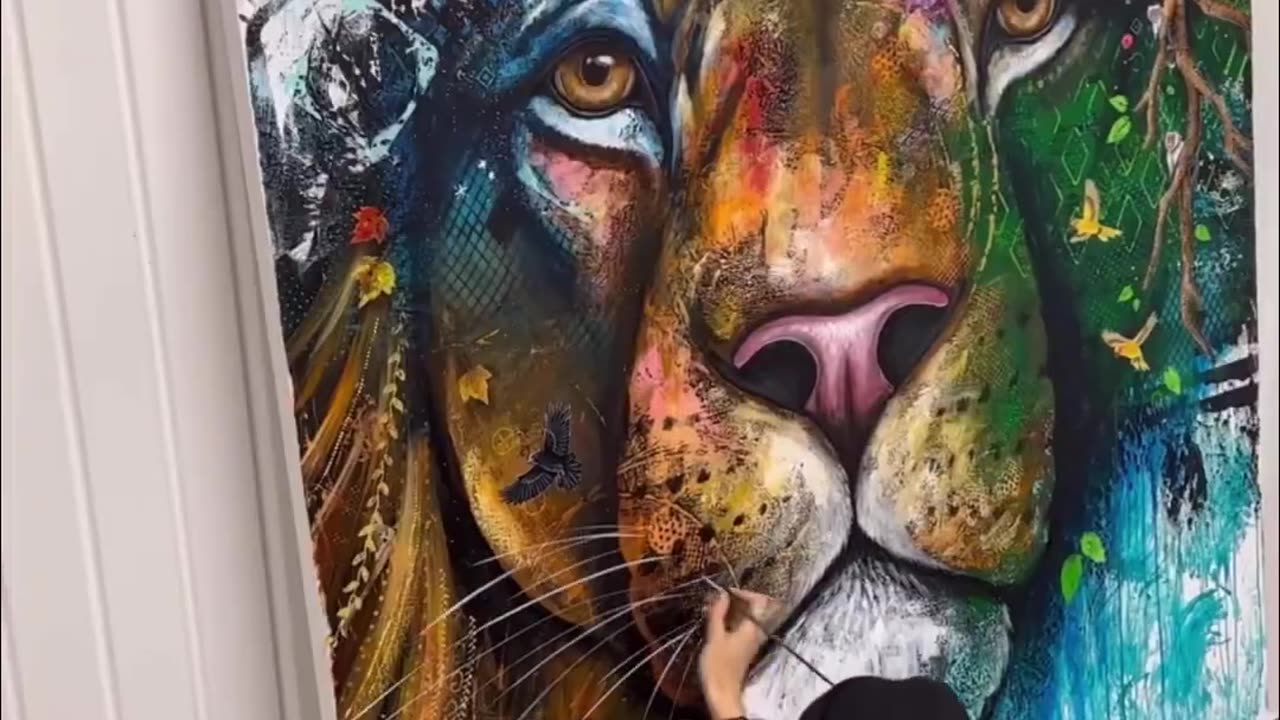 This Artist Uses EVERYTHING Except a Brush 😂