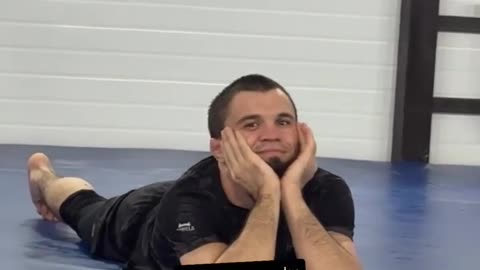 Umar Nurmagomedov Watches in a Cute Pose as Khabib Gives Instructions