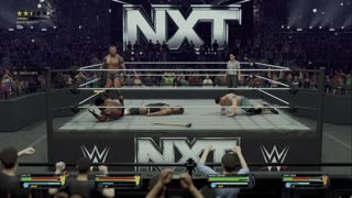 wwe 2k25 41 universe mode Fatal Four Way