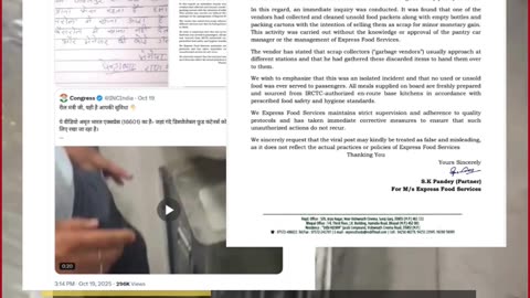 Man Seen Washing ‘Disposable’ Food Trays Inside Amrit Bharat Express Coach