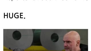 Sen. John Fetterman Shuts Down Reporter’s Greenland Question