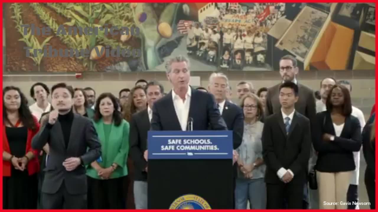 Gavin Newsom Torched By Trump Admin For Calling ICE His "Secret Police"