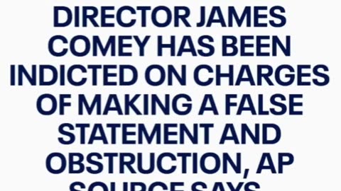 @lovenowfox - BREAKING Comey INDICTED