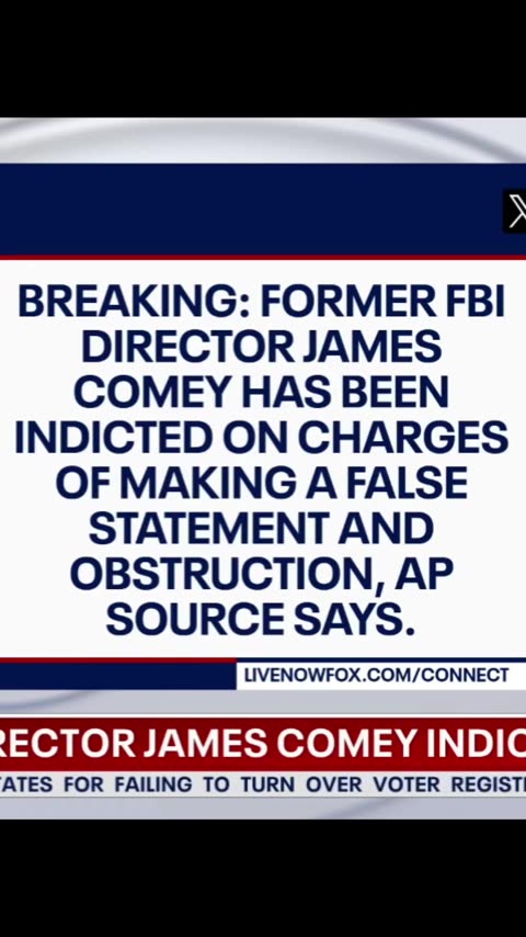 @lovenowfox - BREAKING Comey INDICTED