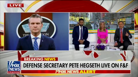 Defense Secretary Pete Hegseth announces that the U.S. Military can now