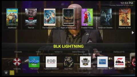 How to install Black Lightning Kodi Build