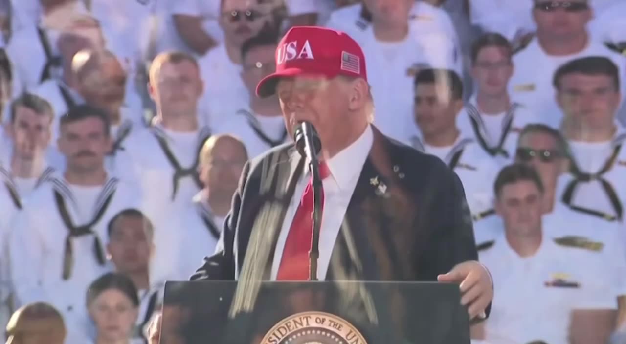 Trump: "Well soon revitalize our once great shipyards with hundreds of billions of dollars...