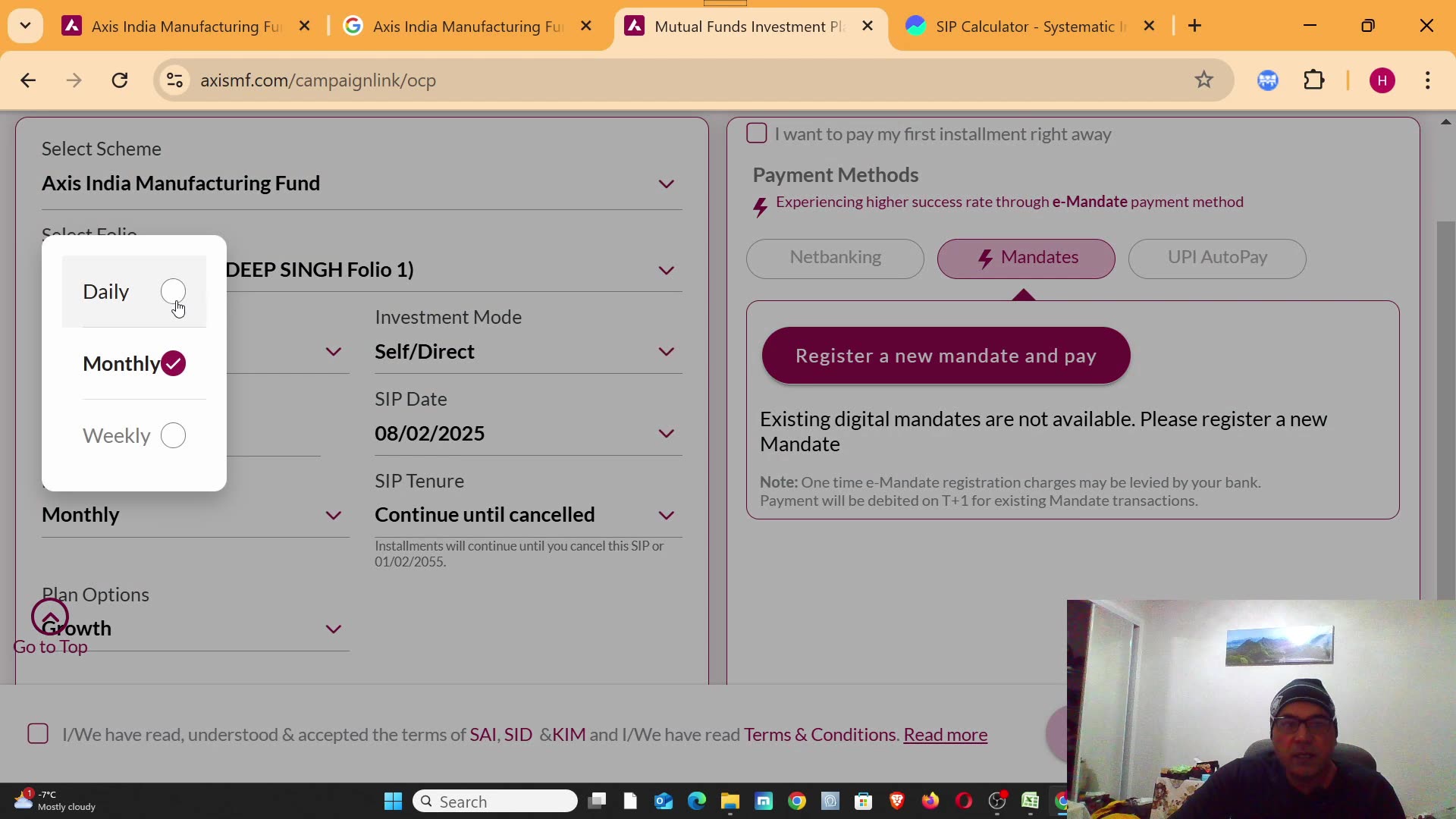 Learn How to invest in Axis Bank Mutual FUND SIP Investing How you can make 2.5 Crores Monthly SIP
