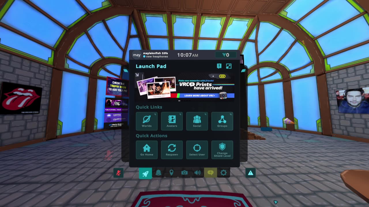 kid rages in vr chat