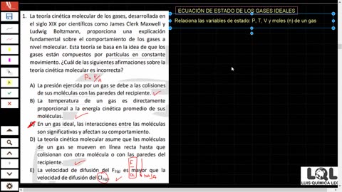 LUIS QUÍMICA LEON LQL | Semana 12 | Estado Gaseoso