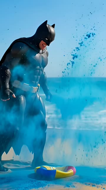 🔥 The Joker Pranks Batman at the Beach 😂