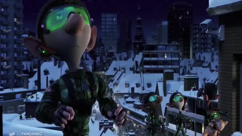 082. Arthur Christmas (110) Movie CLIP - The Elf Battalion (2011) HD