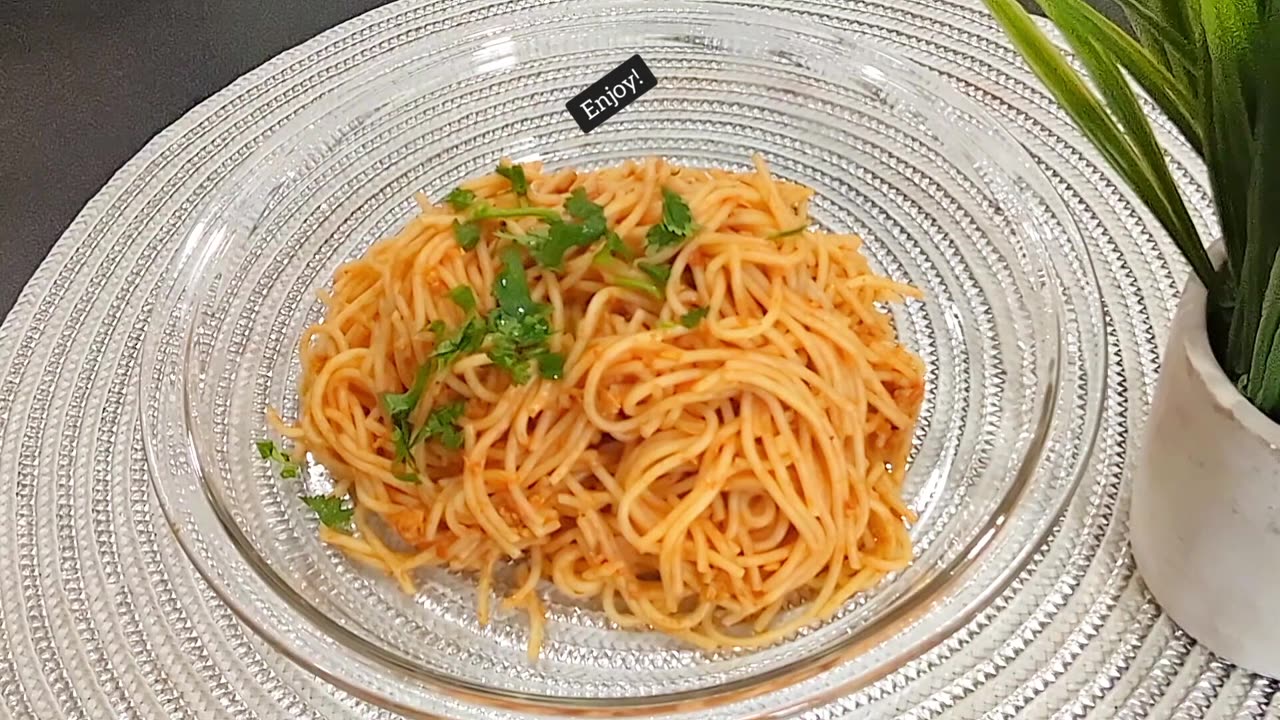 Yummy spaghetti
