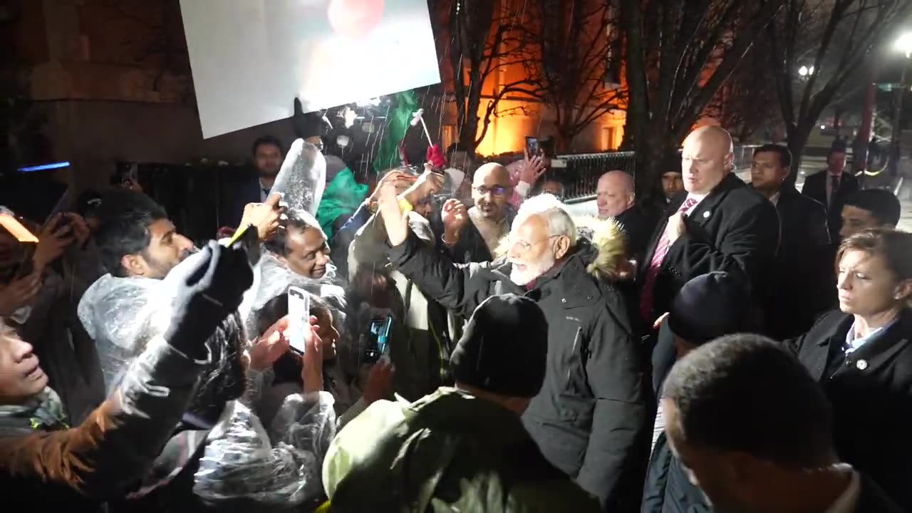 PM Modi Receives Grand Welcome in Washington, D.C. | Strengthening US-India Ties