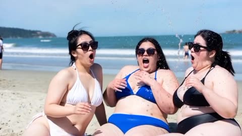 It's comforting to meet fat friends.