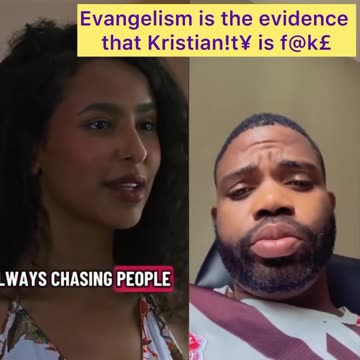 Evangelism proves that Christianity is fake