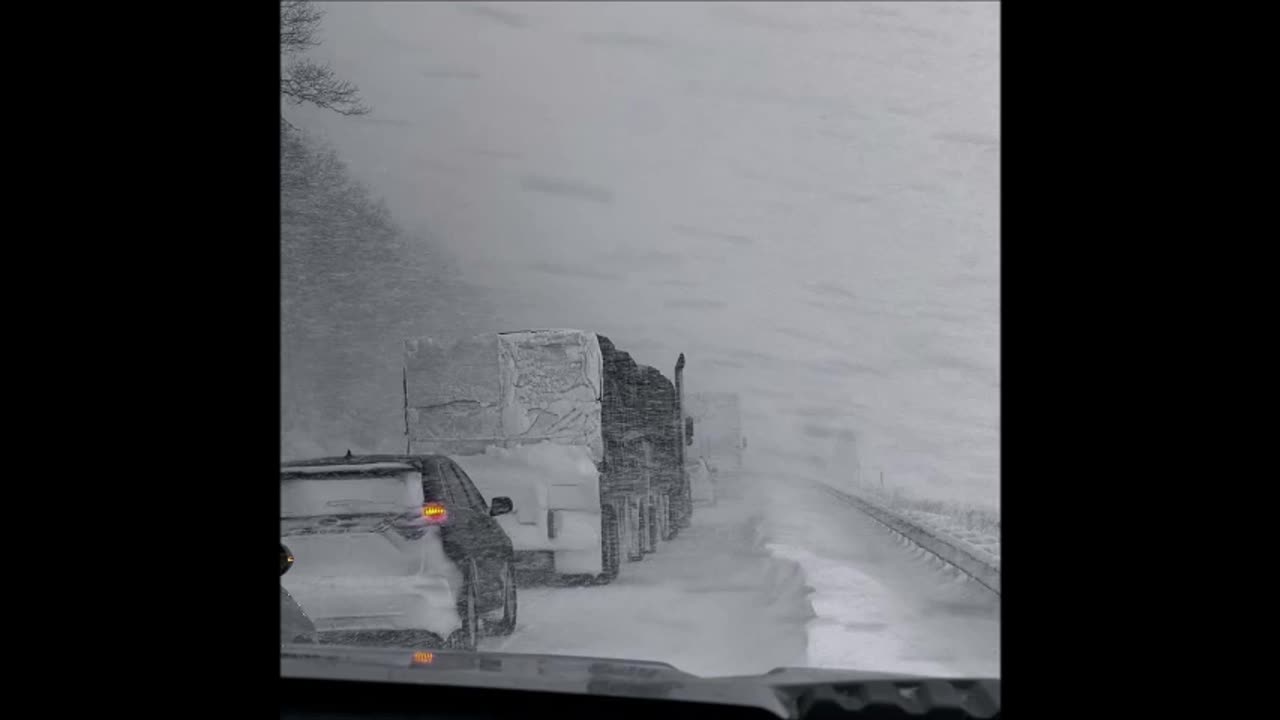 Mackinac County Snowstorm U.S. 2