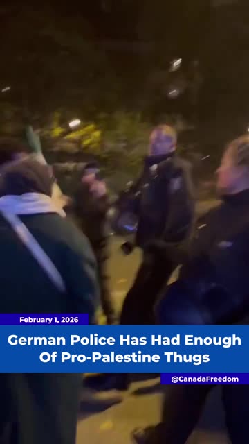 German Police Fed up with Pro-Palestine