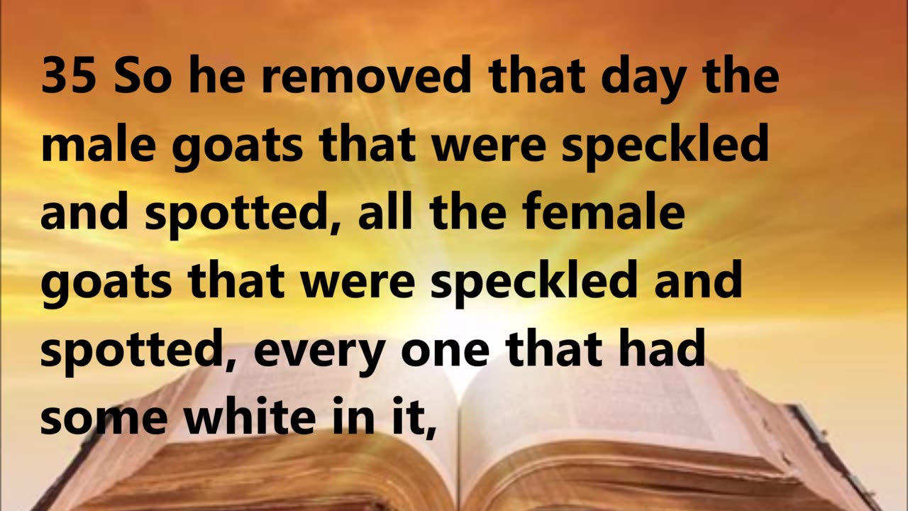 The agreement is made, and the flocks are separated.