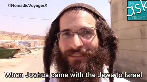 Jewish "Settler" - "Goyim Are Subhuman"
