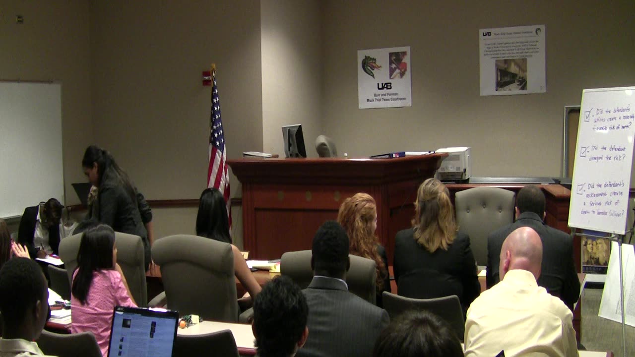 UAB First Mock Trial Practice, 2011 (Part 10 of 26)