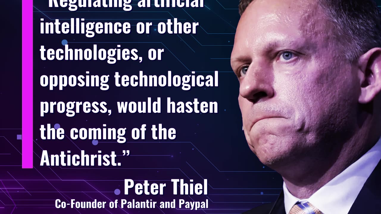 🚨 Peter Thiel's APOCALYPSE ALERT: AI Regulation Will FAST-TRACK the Antichrist's Arrival!