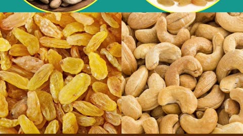 सर्दियों में काजू और किशमिश एक साथ खाने के फायदे #short #health #viarl #trending