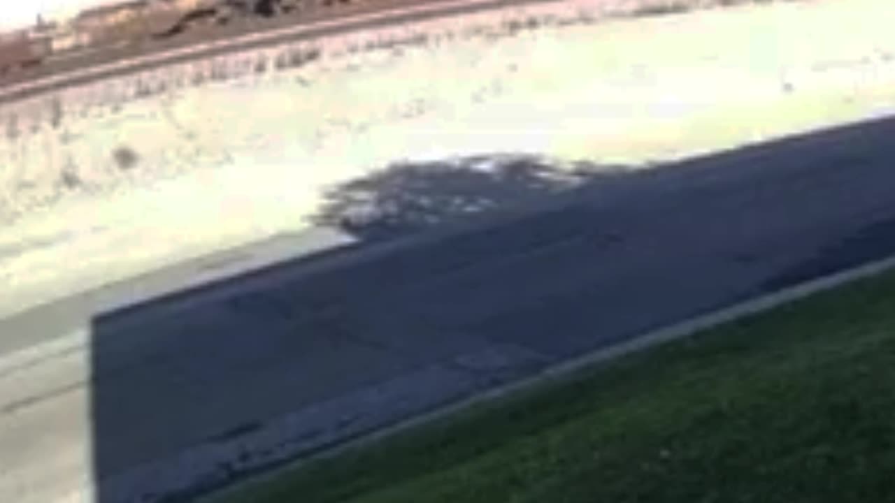 Fullerton California Plane Crash surveillance video