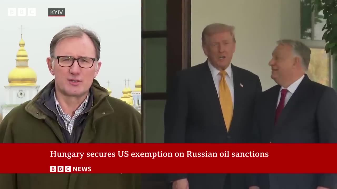 US President Donald Trump gives Hungary one-year exemption from Russian energy sanctions