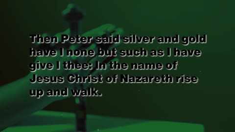 Rise Up And Walk Acts 3:6