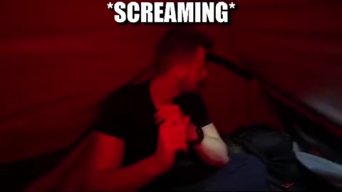 A YouTuber named Hypemyke and his friend were camping alone in a quiet village late at night