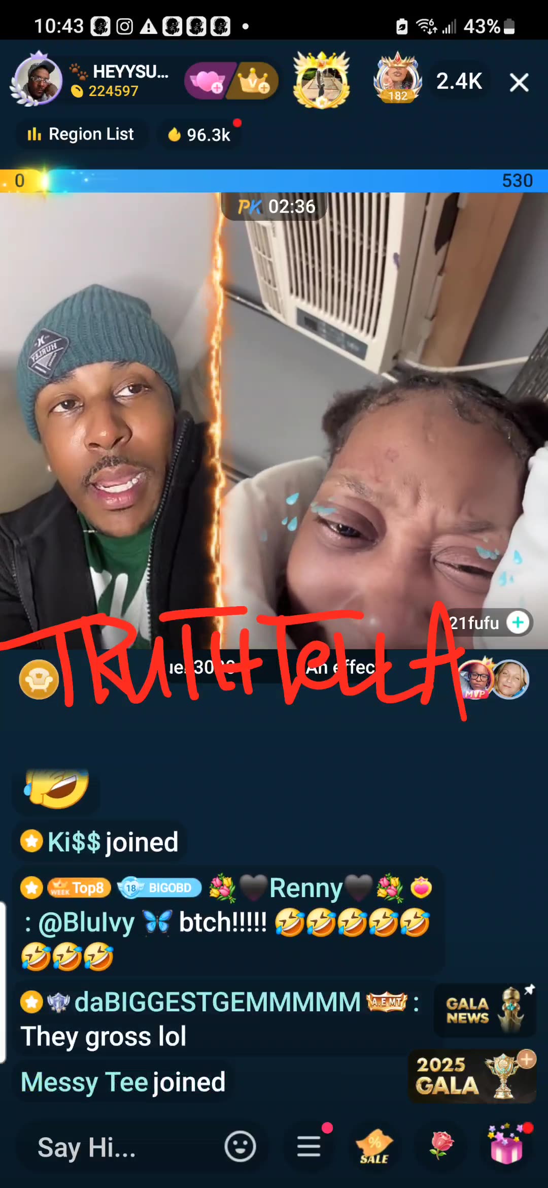 LYSOL LIONEL LINES WITH 21BADBITCH TALKS ABOUT GETTING AIRBNB FOR BOTH OF THEM