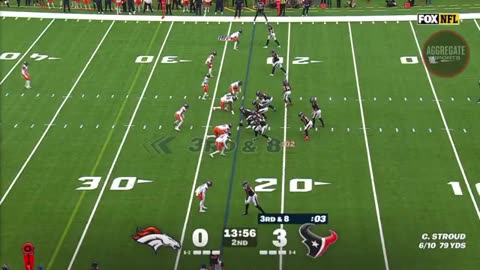 Texans QB CJ Stroud is down getting medical attention after taking a huge hit.