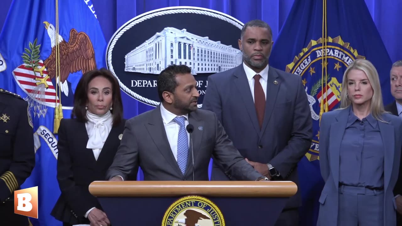 MOMENTS AGO: AG Pam Bondi & FBI Dir. Kash Patel Make Significant Law Enforcement Announcement...