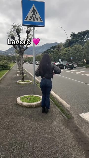 The day of job to a italian tgirl