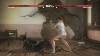 Dead or Alive 5 Last Round: Kasumi (costume 42) vs Brad Wong - 4K