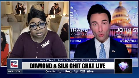 DIAMOND & SILK: "JOHN STRAND RUNS FOR CONGRESS"