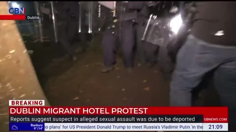 Citywest Gardai caught on camera openly attacking journalists.