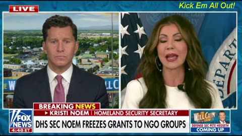 Kristi Noem Reveals NGOs are Subverting Our Government and We're Paying for It