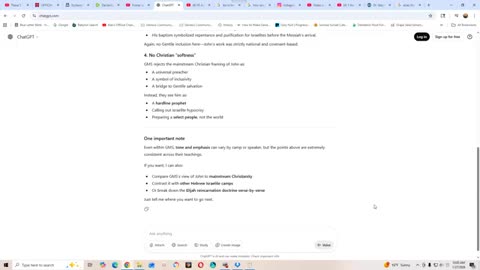 Hey Chat: What's the GMS Israelites take on John the Baptist? - Greatmillstone