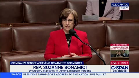 Oregon Democrat Rep. Suzanne Bonamici says gender mutilation of children is "critical"