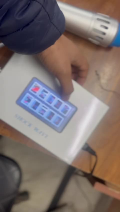 Electromagnetic Shockwave Therapy Portable SW-18 Touch Screen Based Radial ESWT