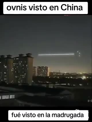 🛸🇨🇳 Observation d'OVNIs en Chine tôt le matin ! 👁️🌌