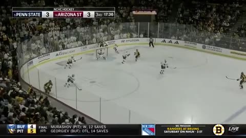 Le Hockey de la NCAA Penn State vs Arizona State