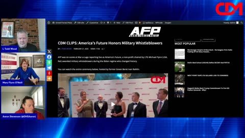 CDM CLIPS: Mary Flynn And Aaron Stevenson - America's Future