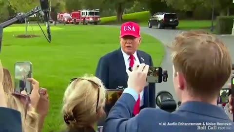 Press Gaggle: Donald Trump Speaks to Reporters After Marine One Arrival - October 5, 2025