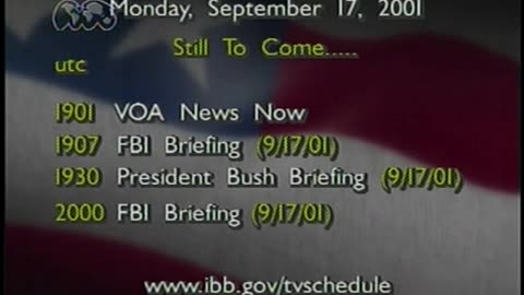 USA WORLDNET September 17, 2001 230pm-300pm EDT